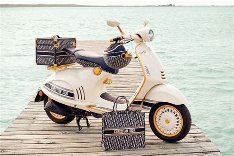 dior zadel scooter|christian dior vespa 946.